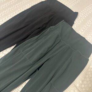 2 pairs of legging joggers